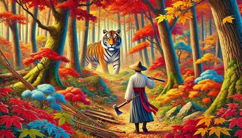  The Woodcutter and the Tiger: A Tale of Kindness Rewarded from 7th Century Korea!